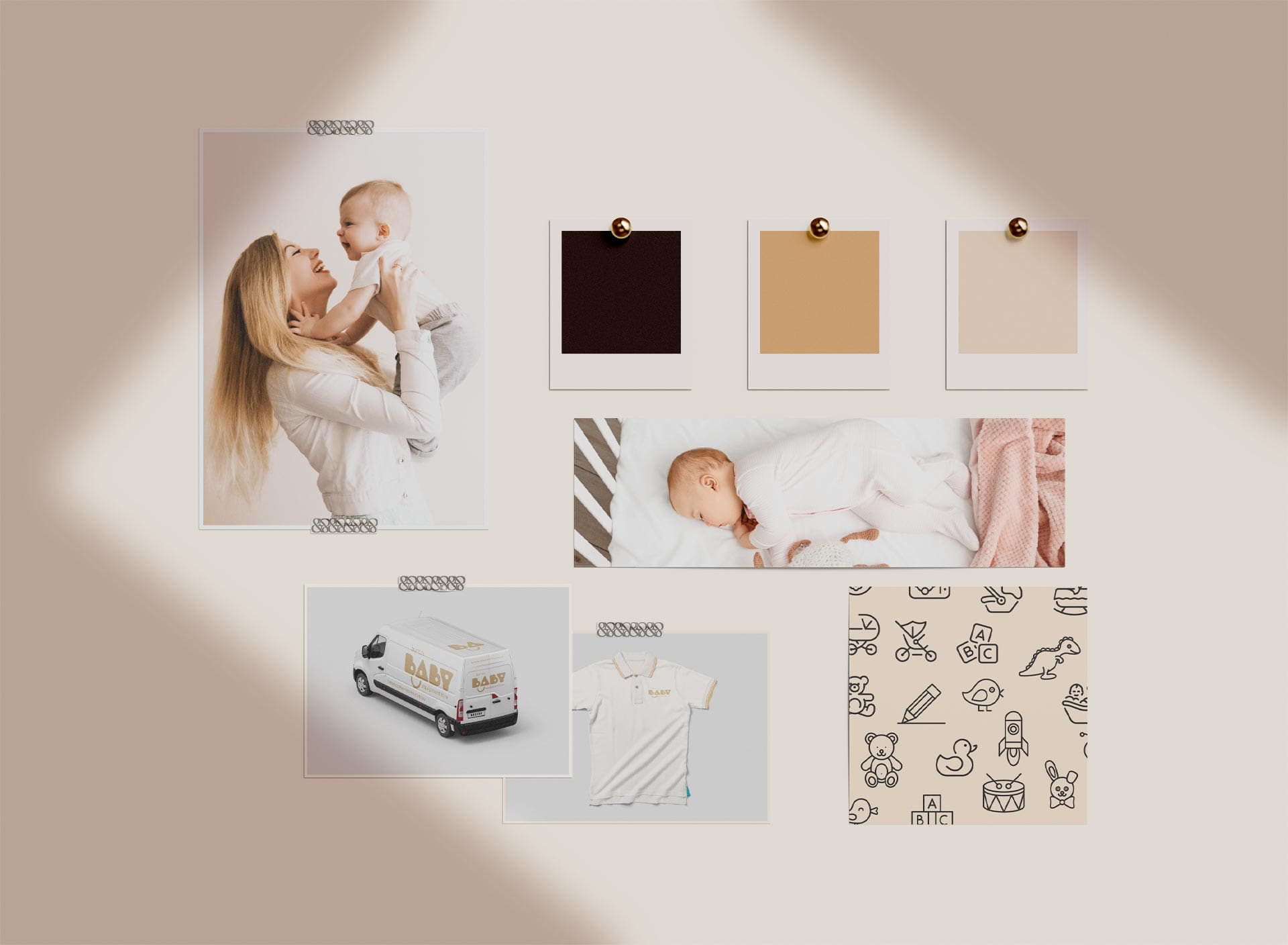 Byron Baby Hire, Branding, Website design - c55 creative
